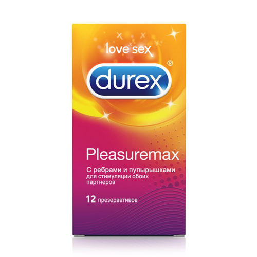 Durex Дюрекс презервативы pleasuremax №12 (Durex, Презервати
