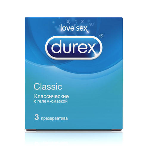 Durex Classic Презервативы №3 (Durex, Презервативы)