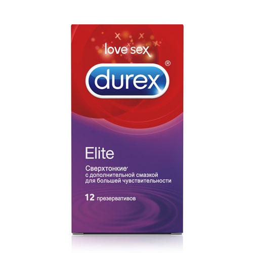 Durex Дюрекс презервативы elite №12 (Durex, Презервативы)