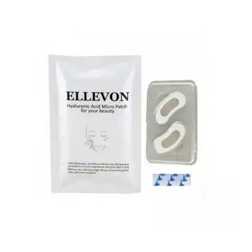 Ellevon Патчи с микроиглами из гиалуроновой кислоты, 4 шт (E