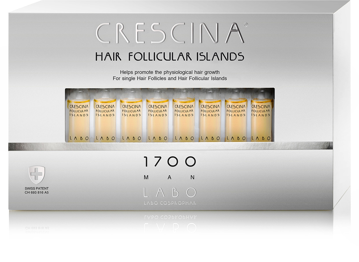 Crescina Лосьон для стимуляции роста волос для мужчин Follic