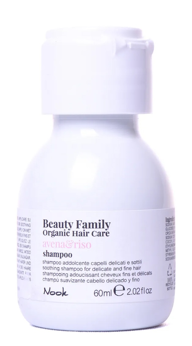 Nook Успокаивающий шампунь для тонких и ломких волос Shampoo