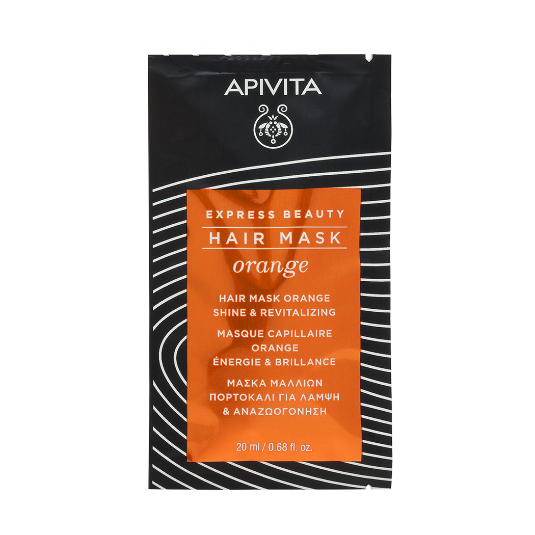 Apivita Маска для волос блеск & жизненная сила с Апельсином,