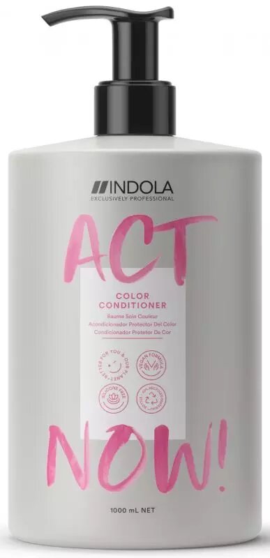 Indola Кондиционер Act Now Color для окрашенных волос, 1000 