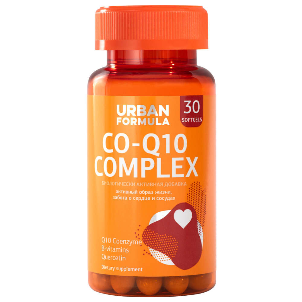 Urban Formula Комплекс для сосудов и сердца Co-Q10 Complex, 