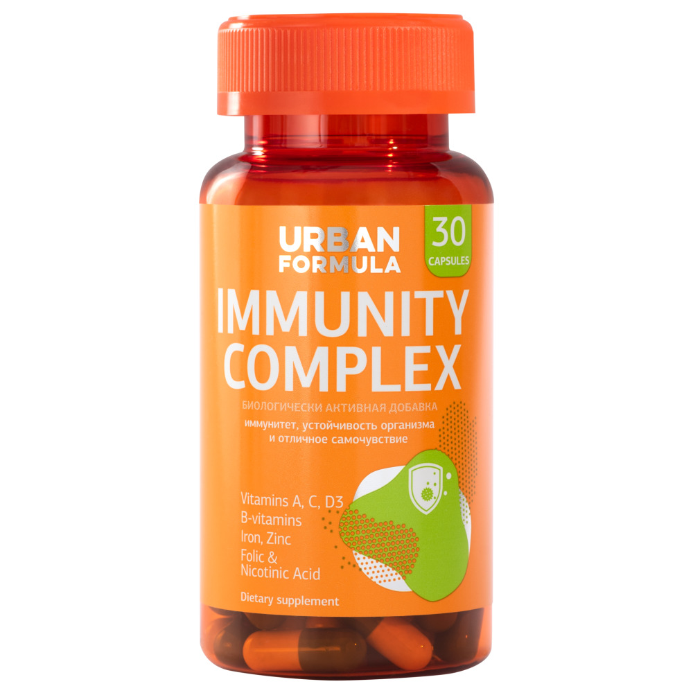 Urban Formula Комплекс для иммунитета Immunity Complex, 30 к
