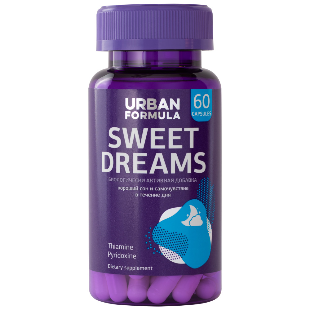 Urban Formula Комплекс для хорошего сна Sweet Dreams, 60 кап