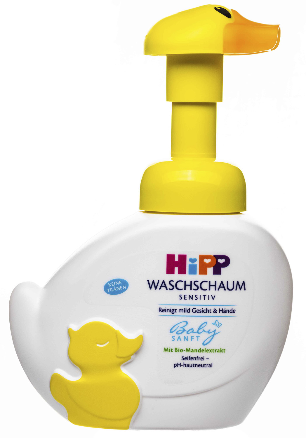 HIPP Детская моющая пенка для лица и рук “Уточка” Babysanft 