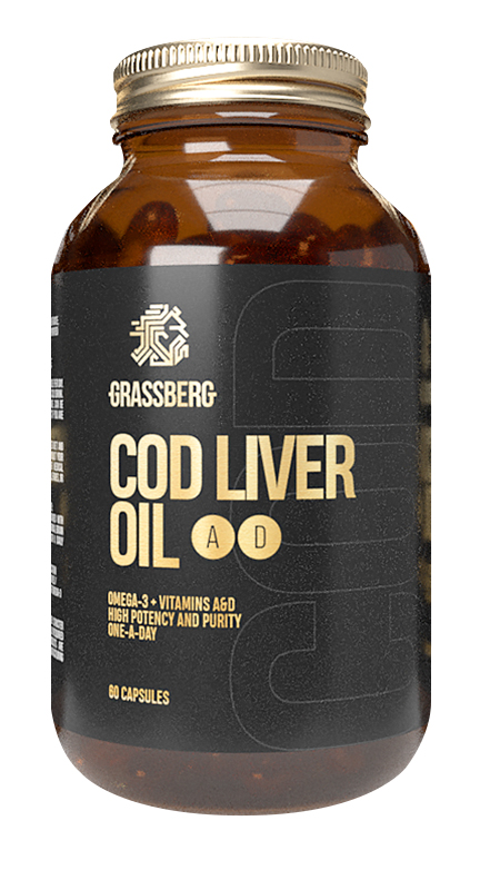 Grassberg Биологически активная добавка к пище Cod Liver Oil