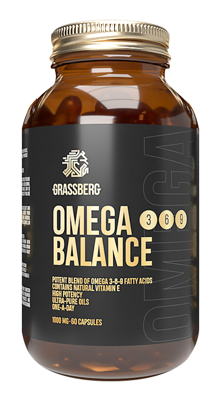 Grassberg Биологически активная добавка к пище Omega 3 6 9 B