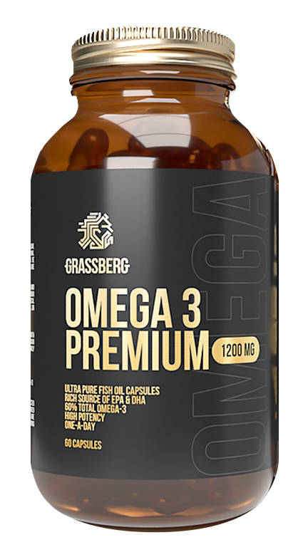 Grassberg Биологически активная добавка к пище Omega 3 Premi