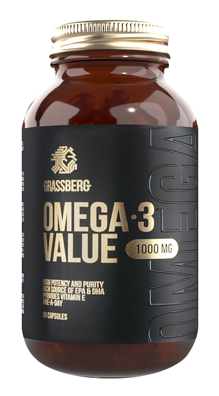 Grassberg Биологически активная добавка к пище Omega 3 Value