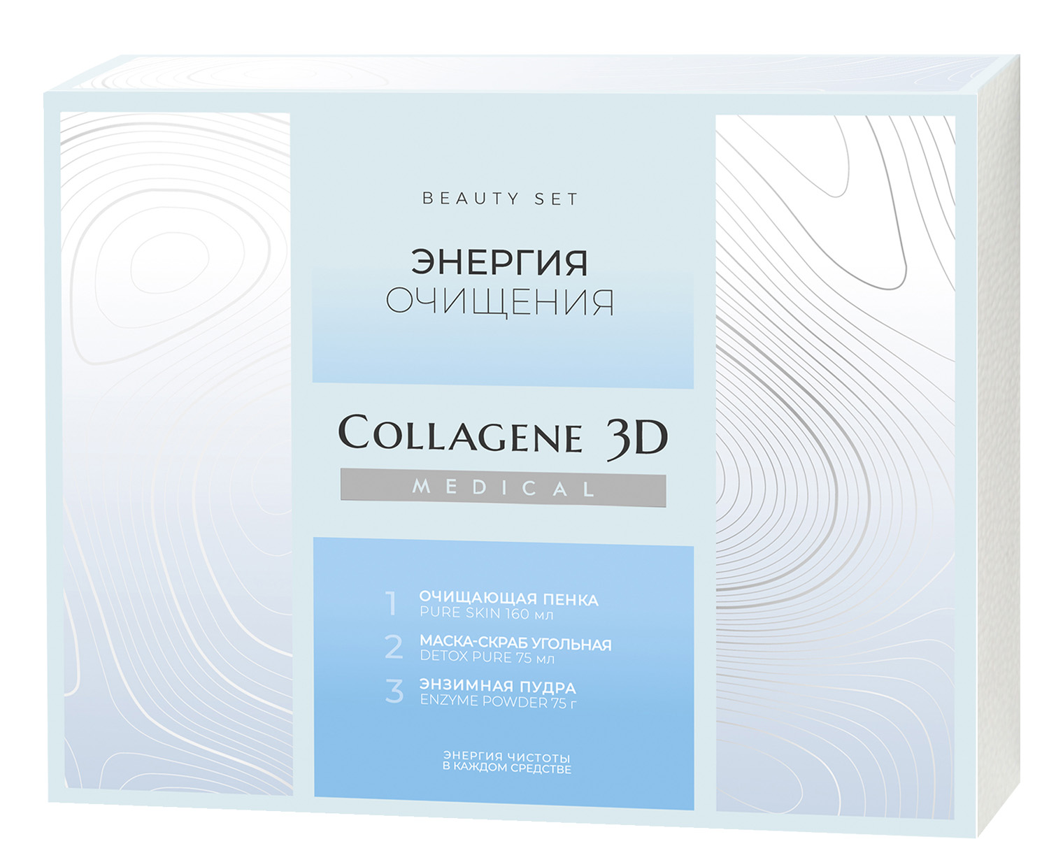 Medical Collagene 3D Подарочный набор Энергия очищения: пе