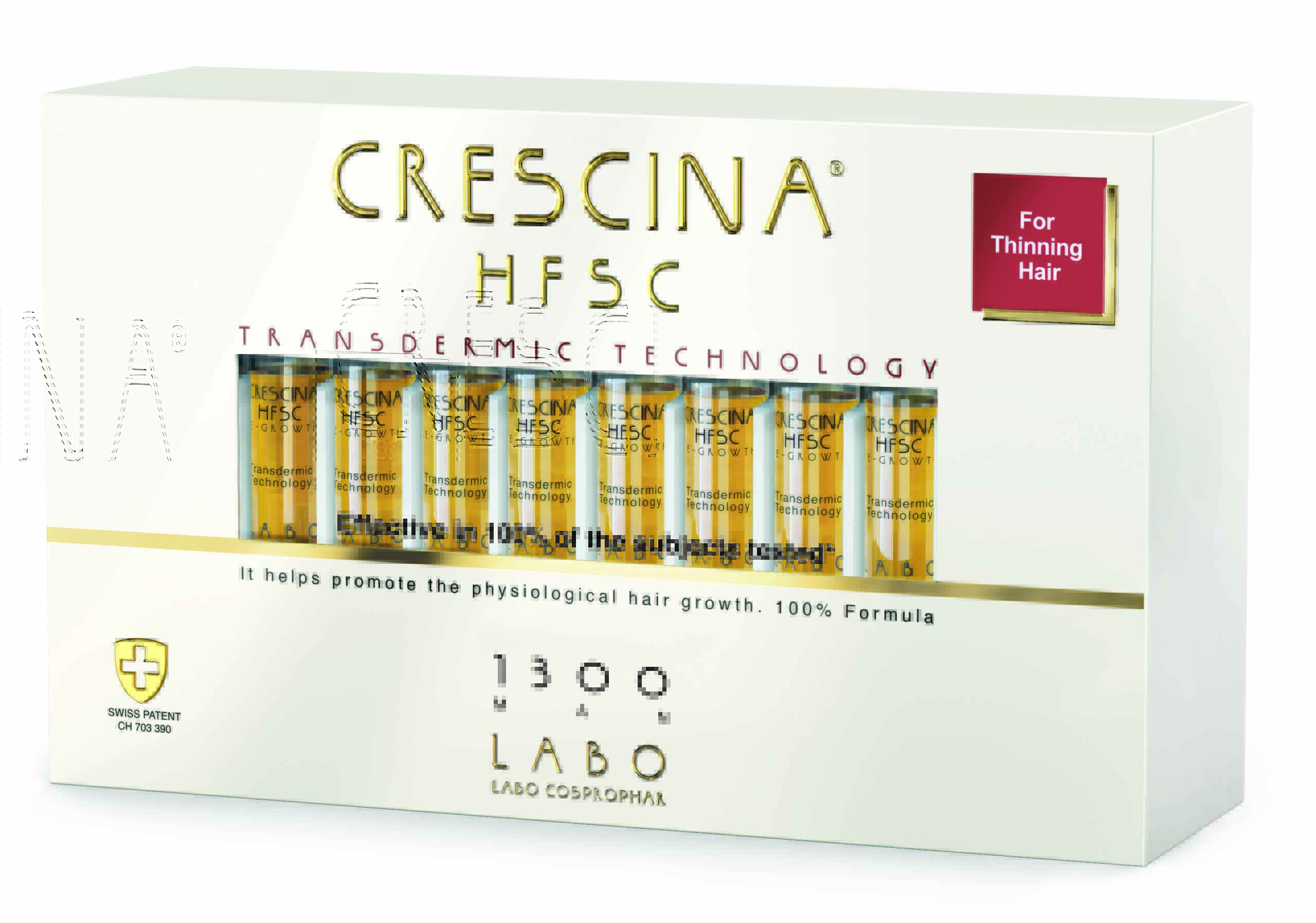 Crescina 1300 Лосьон для возобновления роста волос у мужчин 