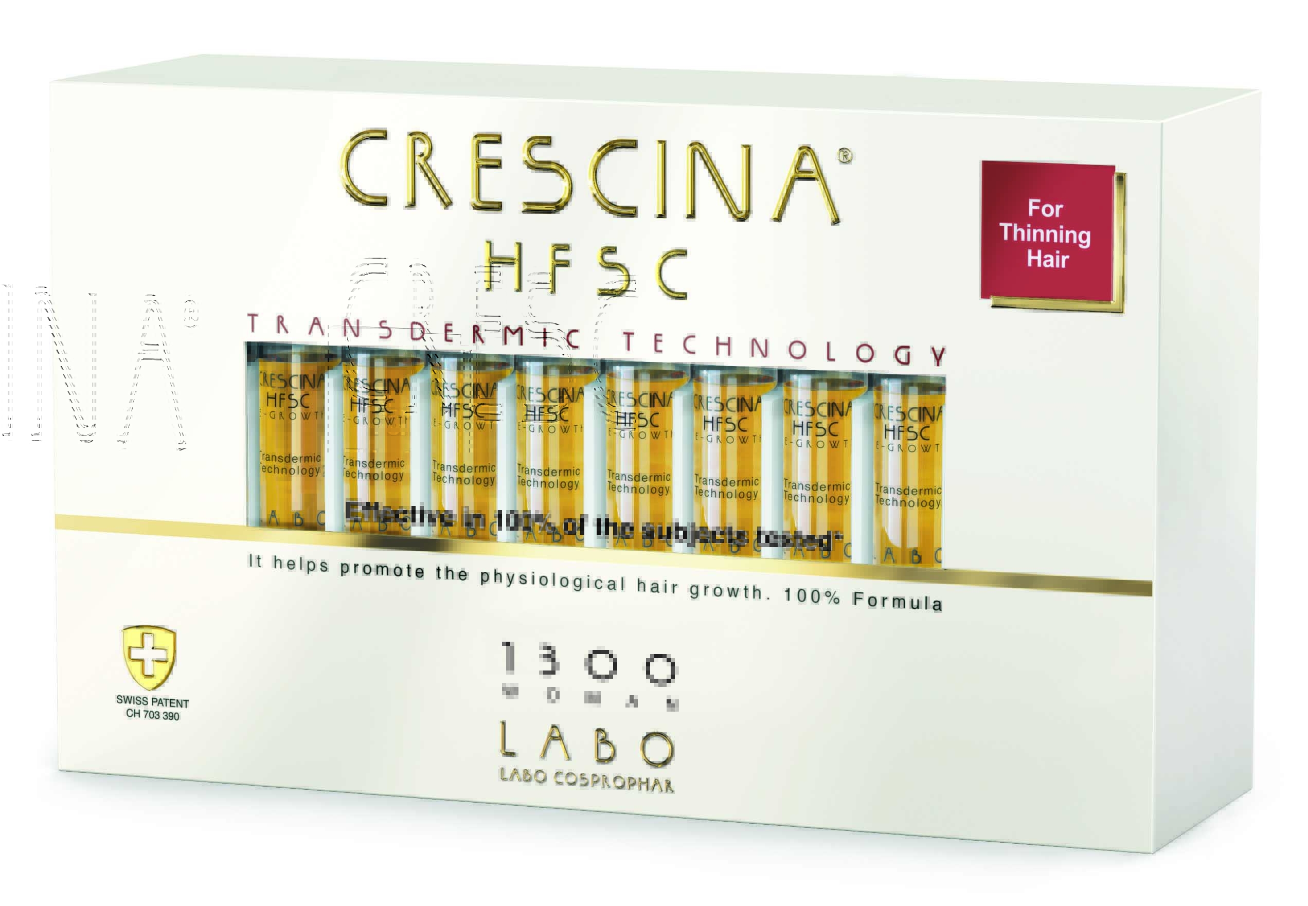 Crescina 1300 Лосьон для возобновления роста волос у женщин 