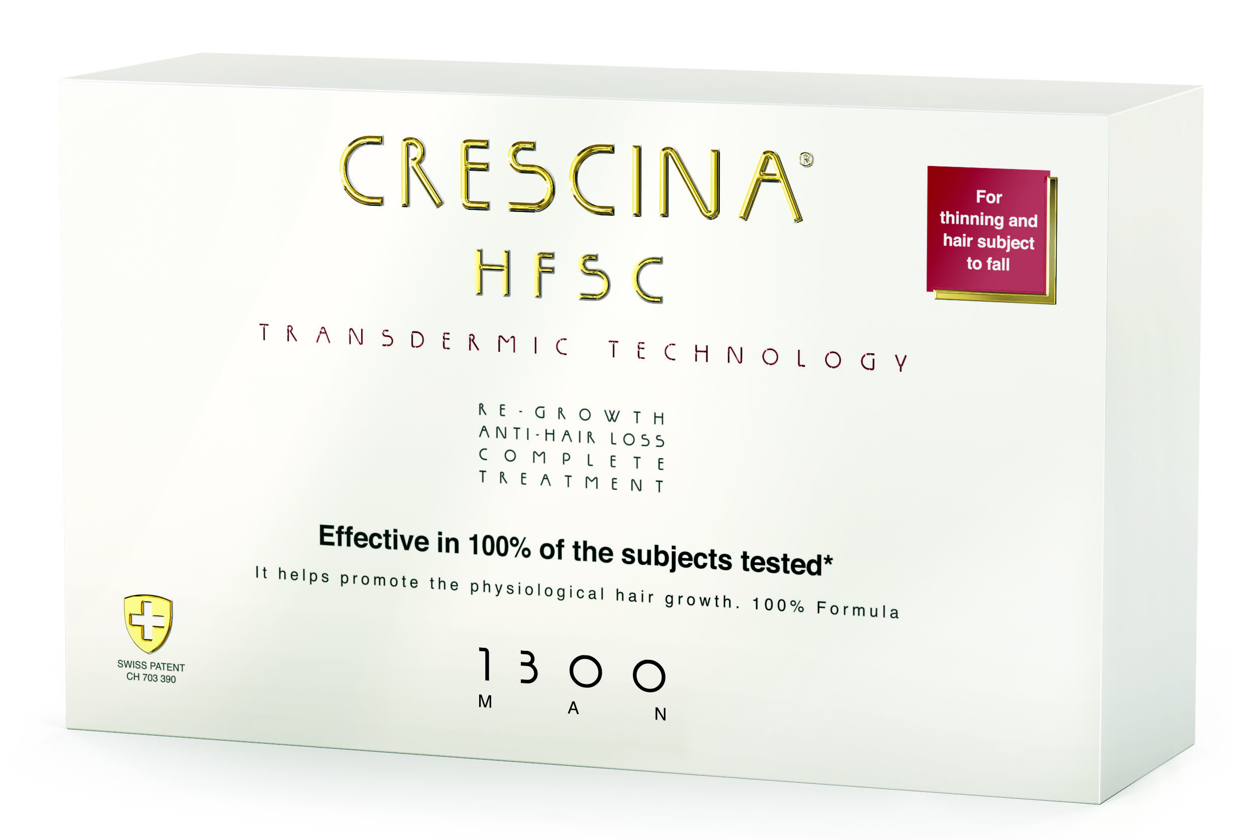 Crescina Комплекс Transdermic для мужчин: лосьон для возобно