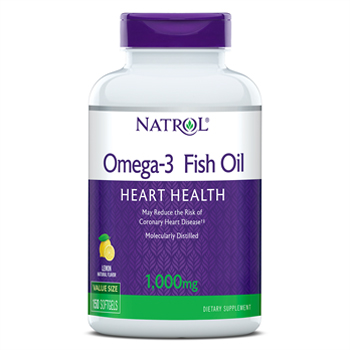Natrol Рыбий жир омега-3 1000 мг, 150 капсул (Natrol, Омега 