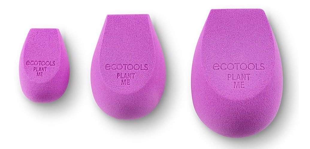 Eco Tools Набор биоразлагаемых спонжей для макияжа Bioblende