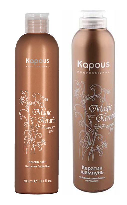 Kapous Professional Набор для волос Magic Keratin (шампунь 3