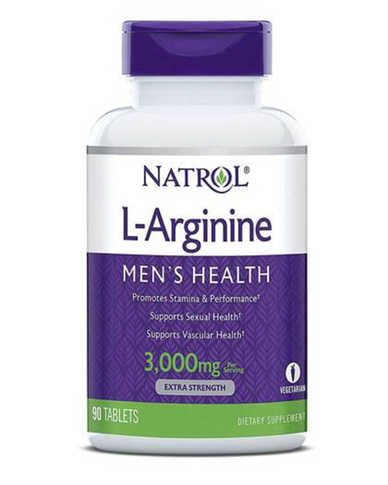 Natrol L-Аргинин 3000 мг, 90 таблеток (Natrol, БАДы)