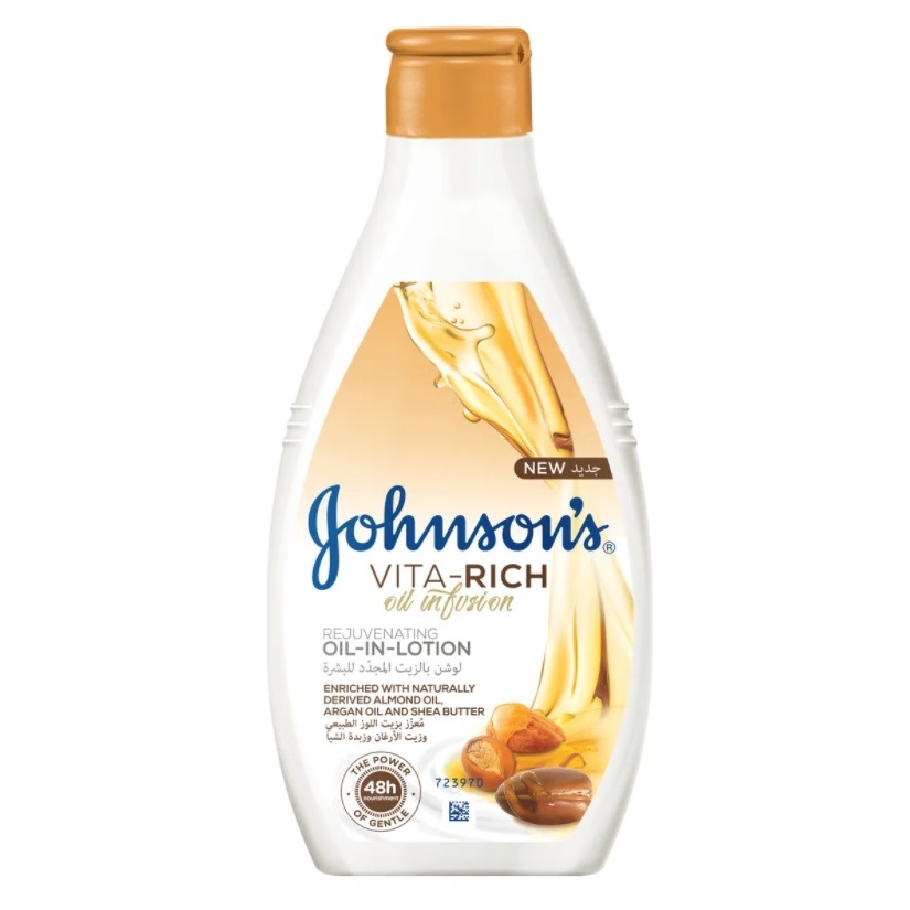 Johnson's Baby Лосьон для тела с маслами миндаля и ши Vita-