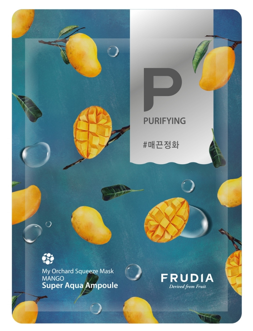 Frudia Смягчающая маска с манго, 20 мл (Frudia, Маски для ли