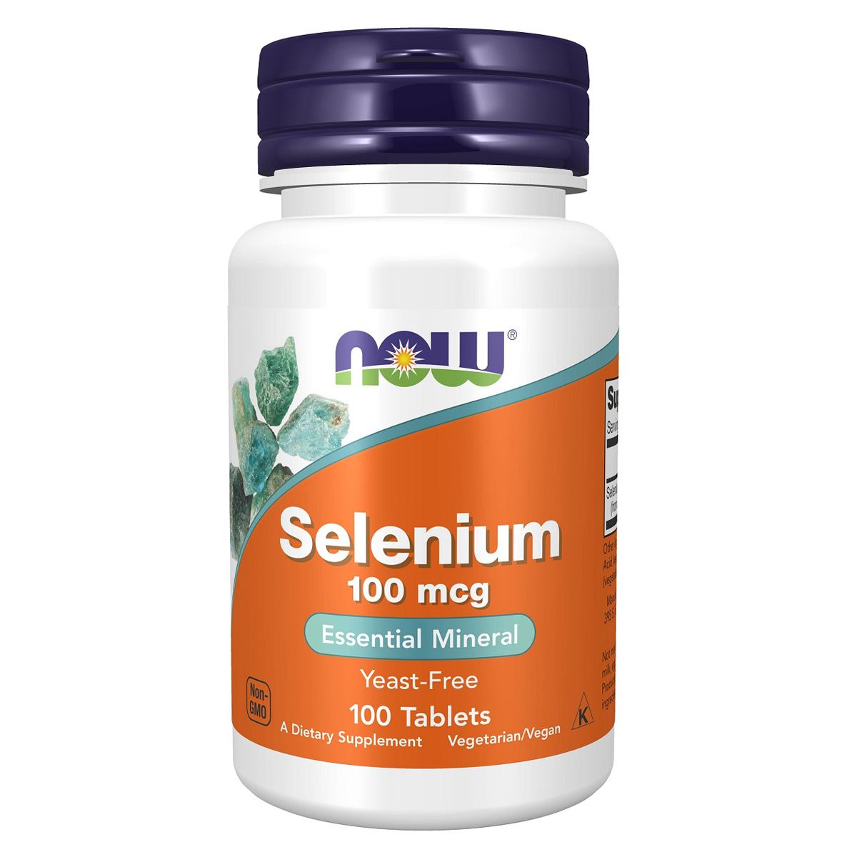 Now Foods Селениум 100 мкг, 100 таблеток (Now Foods, Минерал
