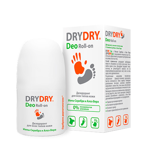 Dry Dry Дезодорант для всех типов кожи, 50 мл (Dry Dry)