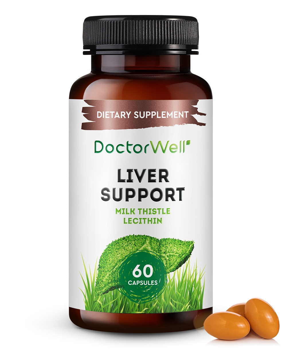 DoctorWell Комплекс для печени Liver Support, 60 капсул (Doc