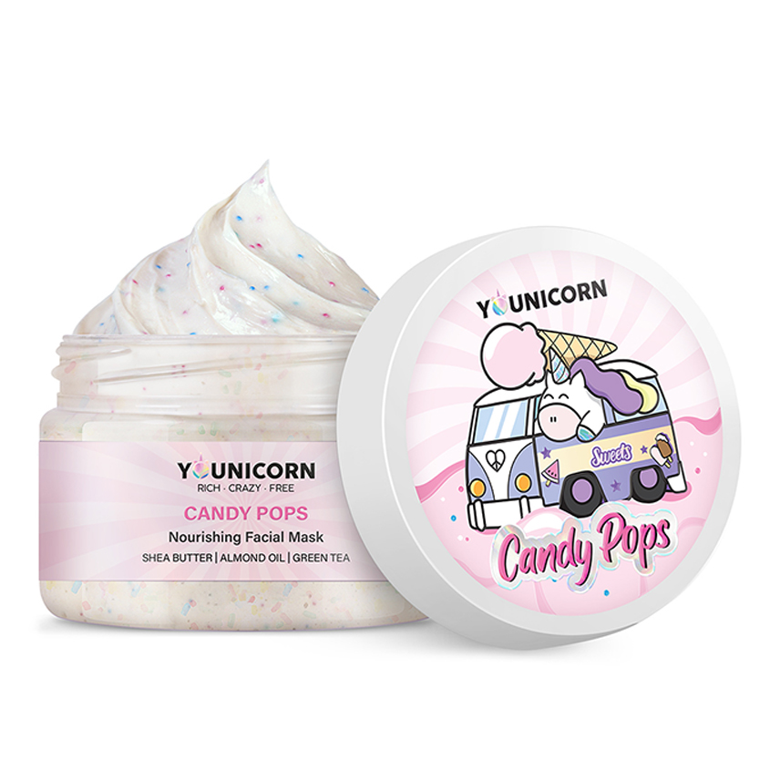 Younicorn Питательная маска для лица Candy Pops, 100 мл (You