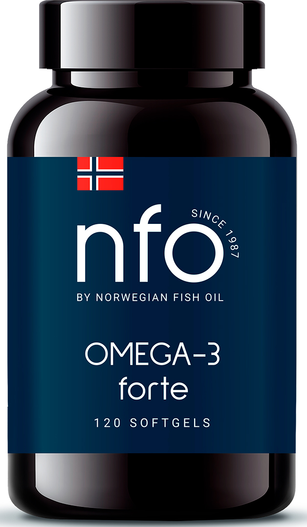 Norwegian Fish Oil Омега 3 форте, 120 капсул (Norwegian Fish