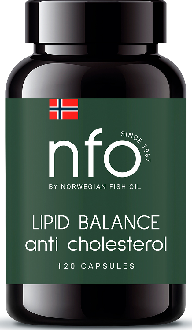 Norwegian Fish Oil Комплекс Липид баланс, 120 капсул (Norw
