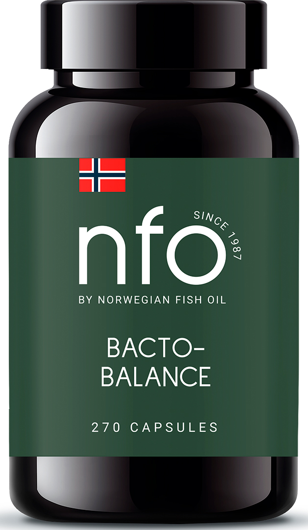 Norwegian Fish Oil Желудочно-кишечный комплекс Бакто баланс