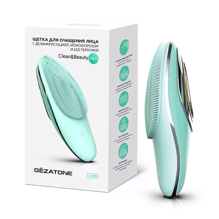Gezatone Прибор по уходу за кожей Clean&Beauty Pro m780, 1 ш