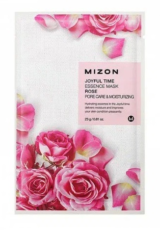 Mizon Тканевая маска с экстрактом лепестков розы, 23 г (Mizo