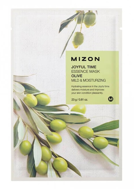 Mizon Тканевая маска с экстрактом оливы, 23 г (Mizon, Joyful