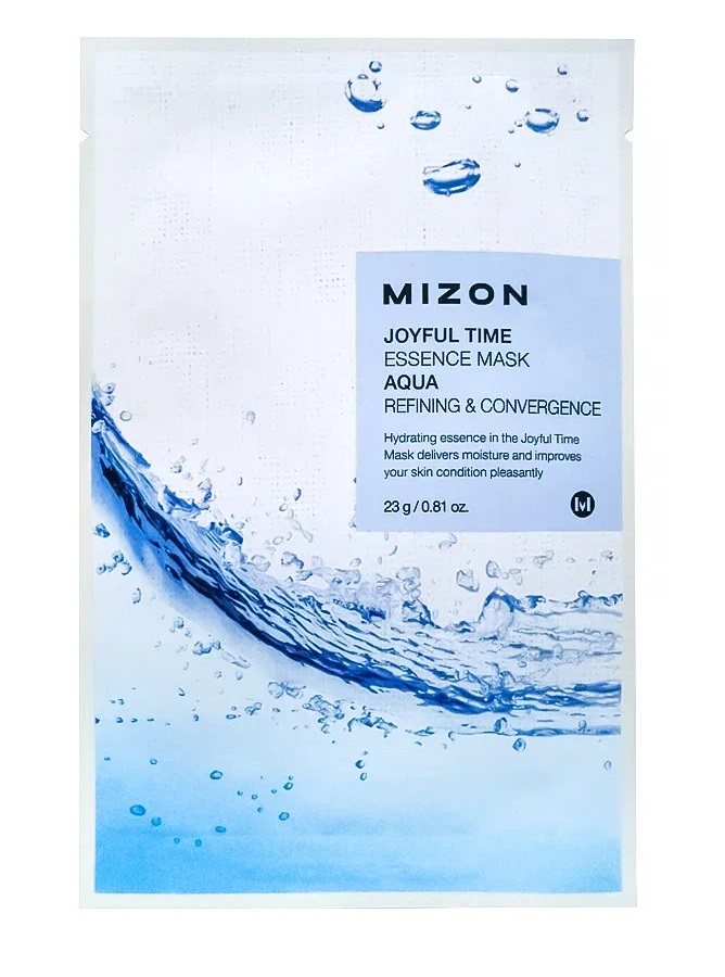 Mizon Тканевая маска с морской водой, 23 г (Mizon, Joyful Ti