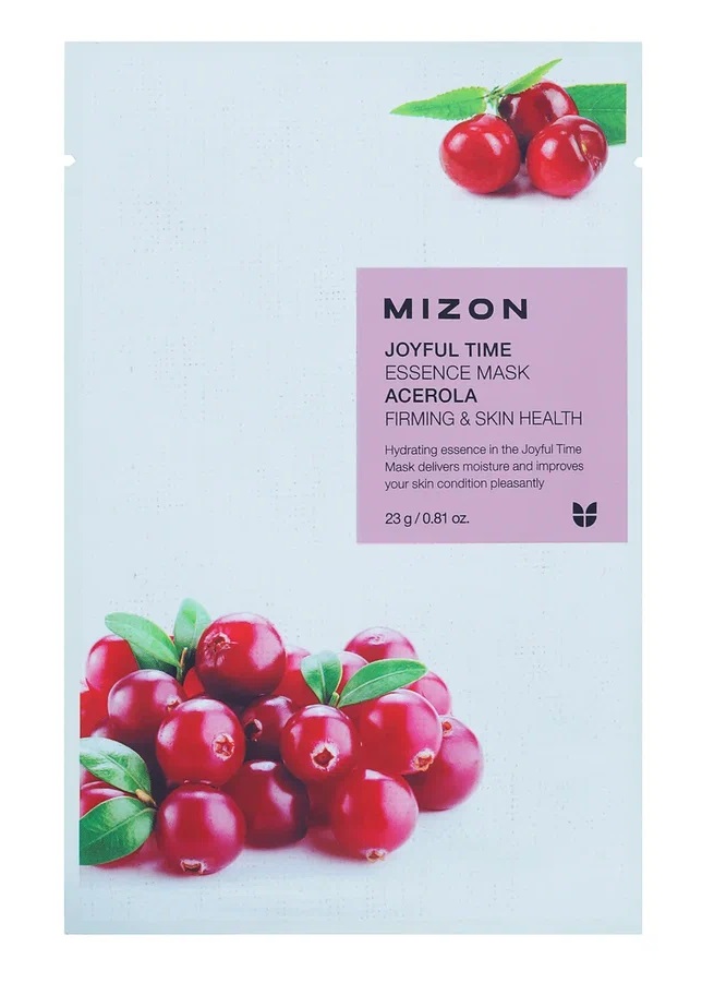 Mizon Тканевая маска с экстрактом барбадосской вишни, 23 г (