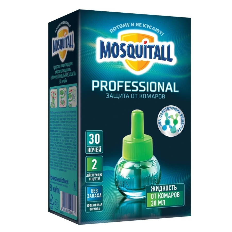 Mosquitall Жидкость Профессиональная защита от комаров 30 н