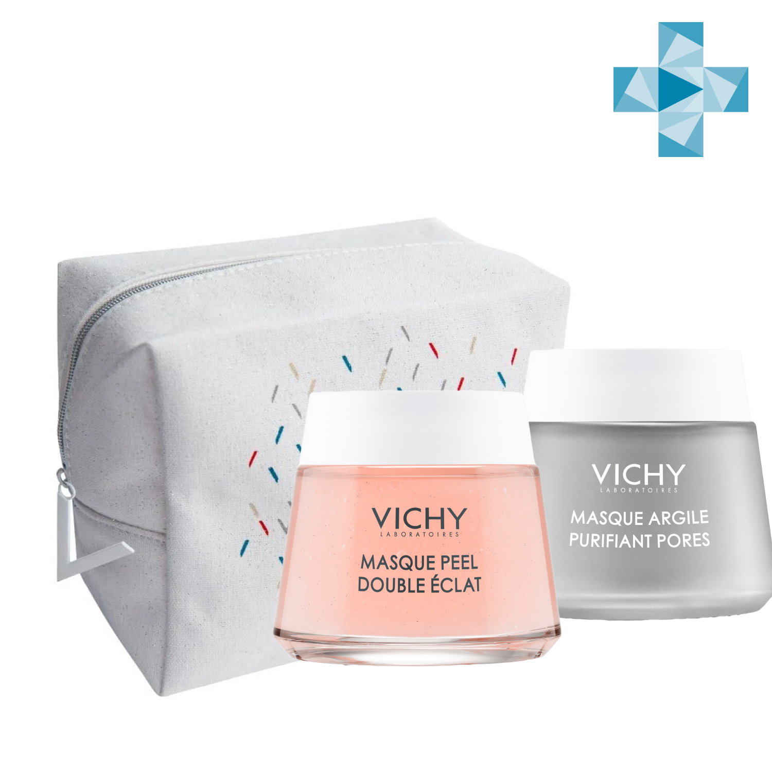 Vichy Набор 2 шага к совершенной коже (минеральная маска с г