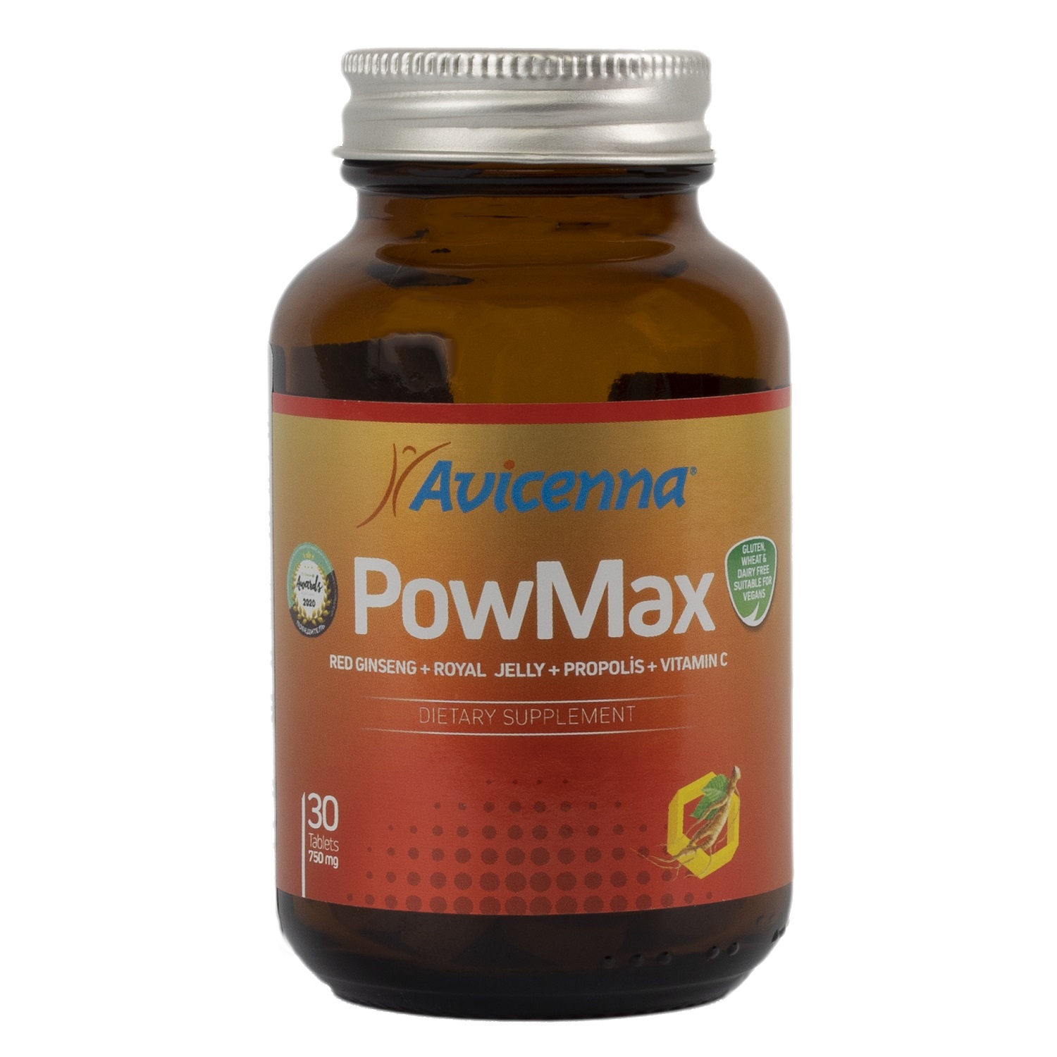 Avicenna Комплекс PowMax, 30 таблеток (Avicenna, Витамины и 