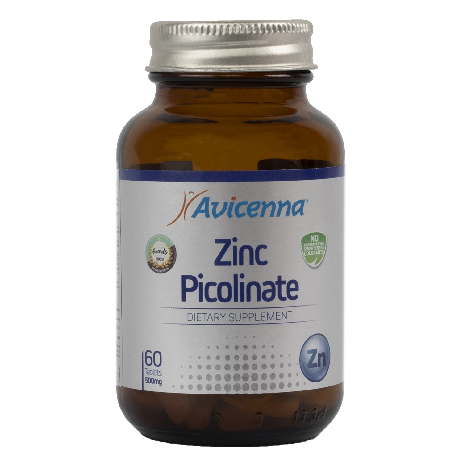 Avicenna Пиколинат цинка 25 мг, 60 таблеток (Avicenna, Витам