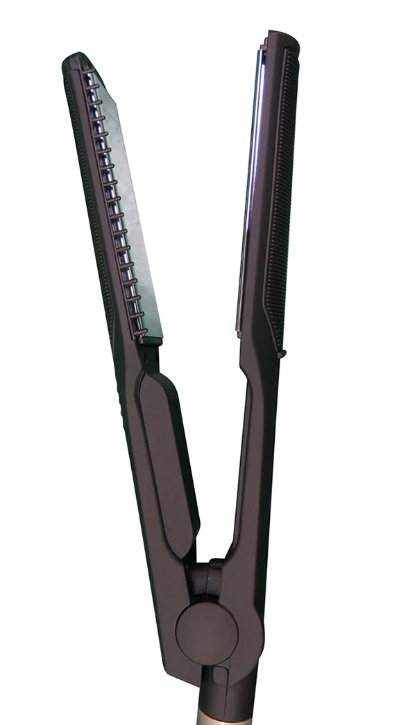 Be-Uni Утюжок для выпрямления волос с зеркальным титановым п
