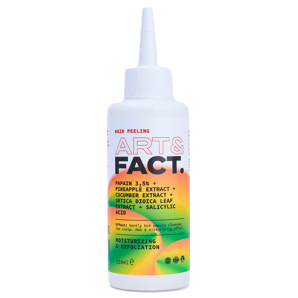 Art&Fact Энзимный пилинг для кожи головы Papain 3,5% + Pinea