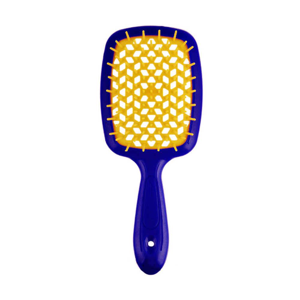 Janeke Щетка Super Brush The Original для волос, синяя с жел