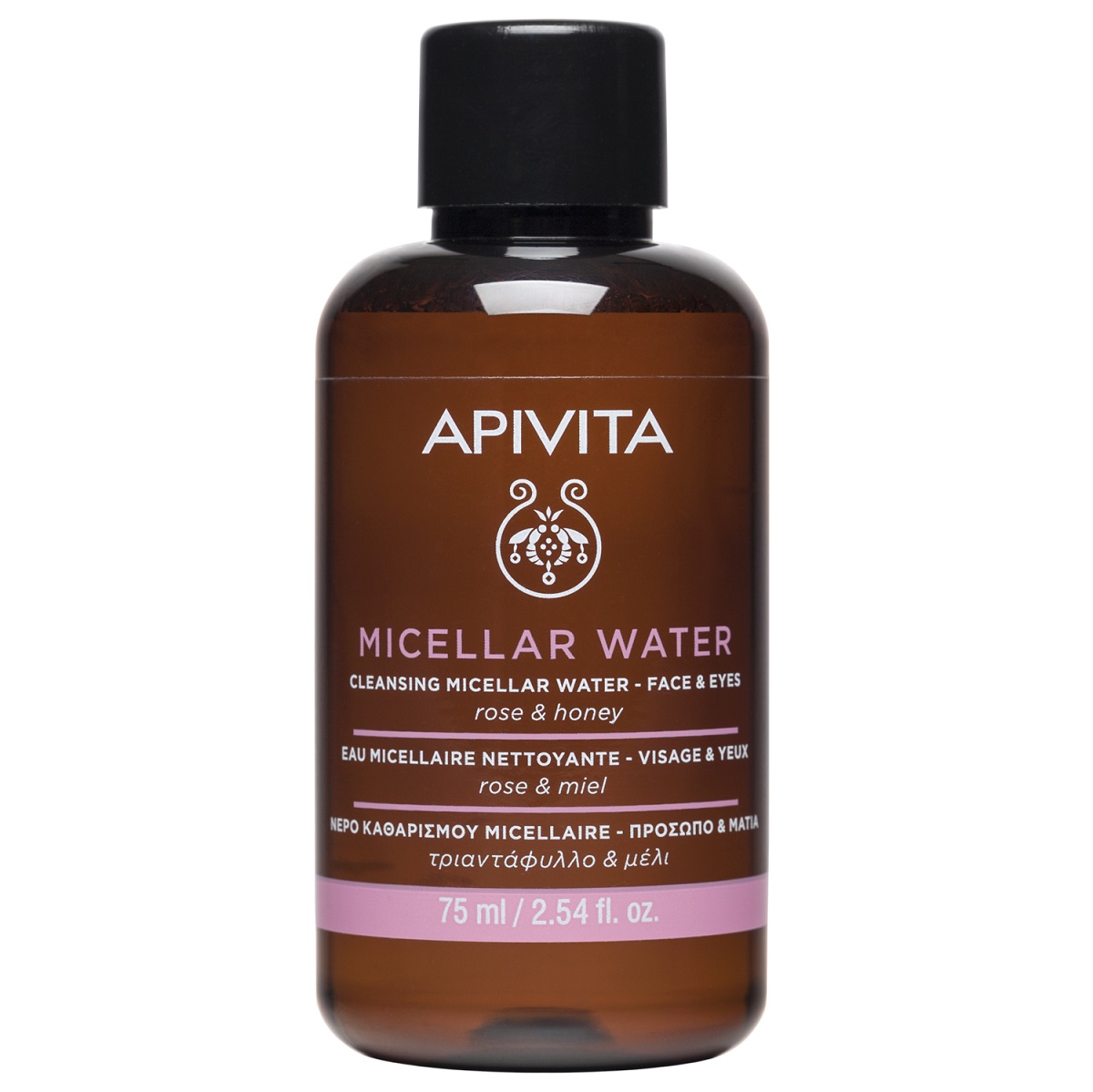 Apivita Мицеллярная вода для лица и глаз, 75 мл (Apivita, Cl