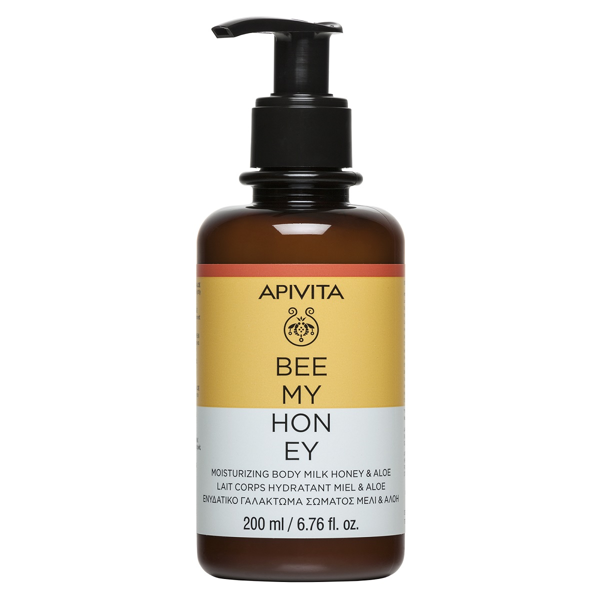 Apivita Увлажняющее молочко для тела Bee My Honey, 200 мл (A