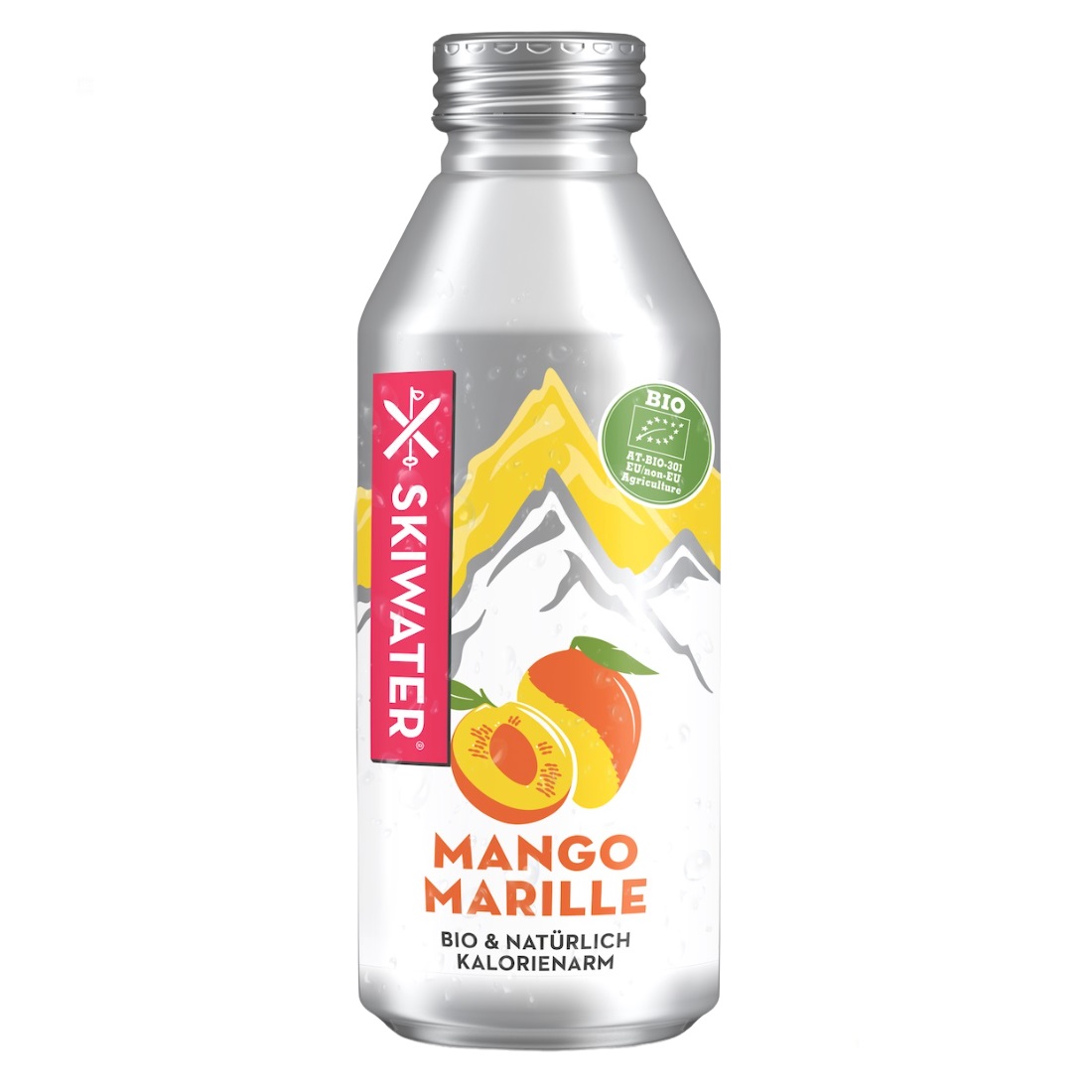 Skiwater Питьевая вода Bio Mango Marille манго-абрикос, 465 