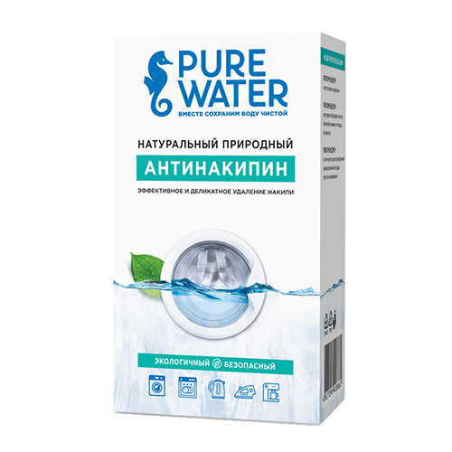 Pure Water Натуральный природный антинакипин, 400 г (Pure Wa