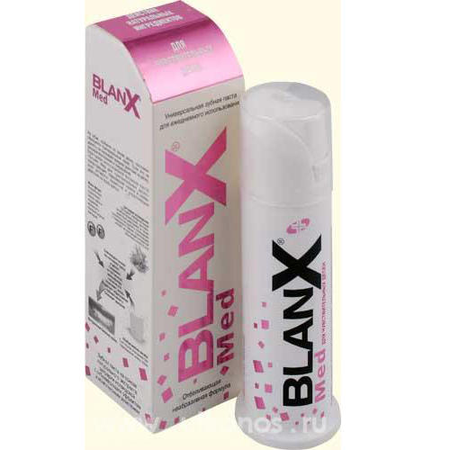 Blanx Зубная паста отбеливающая для чувствительных десен 75 